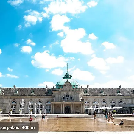 Kvartier2 In Top-lage, 5 Min Zur Bali-therme Und Gop, Hdz, Arbeitsplatz, Boxspringbett Lägenhet Bad Oeynhausen