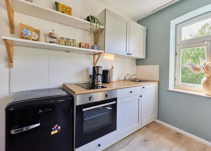 Appartement Kvartier2 In Top-lage, 5 Min Zur Bali-therme Und Gop, Hdz, Arbeitsplatz, Boxspringbett Bad Oeynhausen